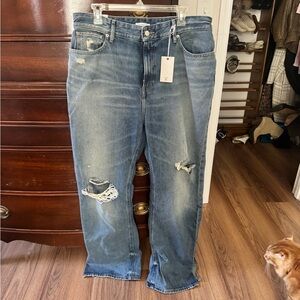 Good American High Rise Jeans in Blue